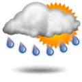 Brzy přijdou srážky, ale pak možné zlepšení Forecast icon